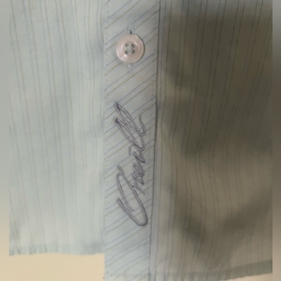 O’Neill Men's Light Blue Short Sleeve Shirt - Picture 2 of 3